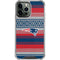 NFL New England Patriots Trailblazer iPhone 14 Pro Max Clear Case