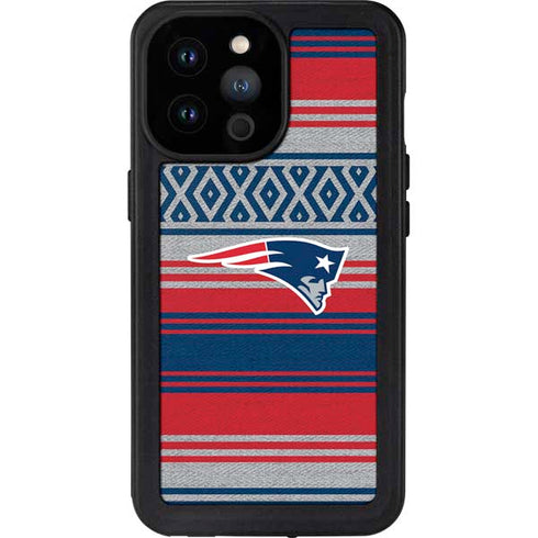 NFL New England Patriots Trailblazer iPhone 14 Pro Max Waterproof Case
