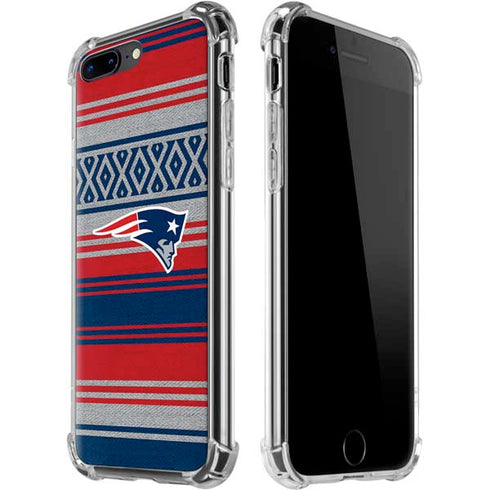 NFL New England Patriots Trailblazer iPhone 7/8 Plus Clear Case