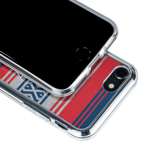 NFL New England Patriots Trailblazer iPhone SE (2nd & 3rd Gen) Clear Case
