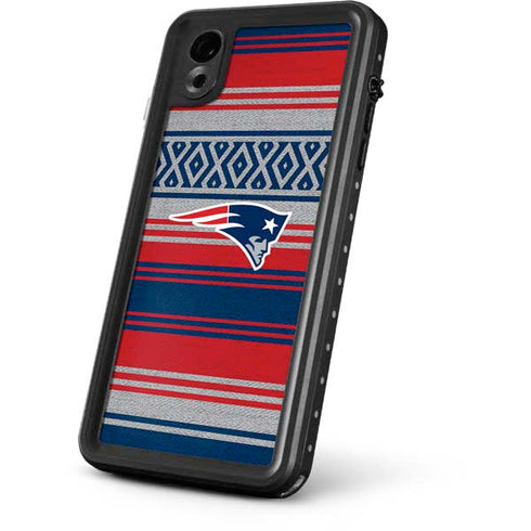NFL New England Patriots Trailblazer iPhone XR Waterproof Case