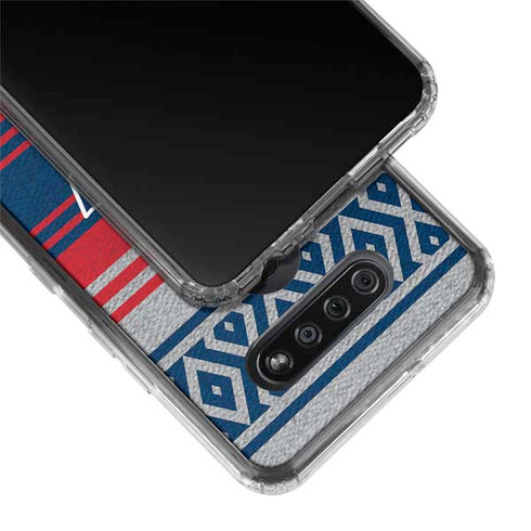 NFL New England Patriots Trailblazer LG K51/Q51 Clear Case