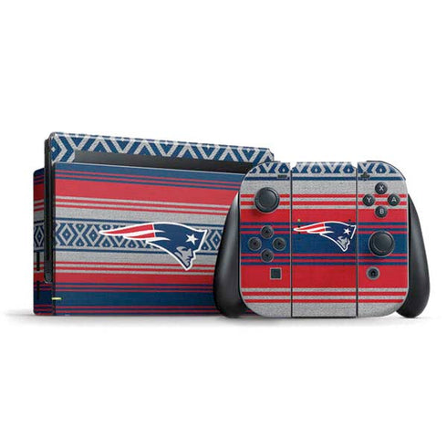 NFL New England Patriots Trailblazer Nintendo Switch Bundle Skin