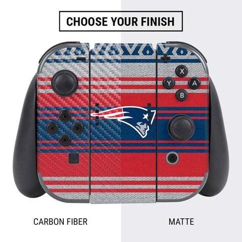 NFL New England Patriots Trailblazer Nintendo Switch Bundle Skin