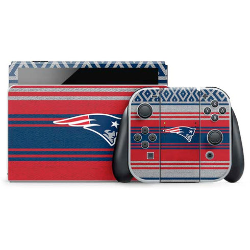 NFL New England Patriots Trailblazer Nintendo Switch OLED (2021) Skin