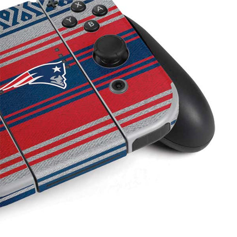 NFL New England Patriots Trailblazer Nintendo Switch OLED (2021) Skin