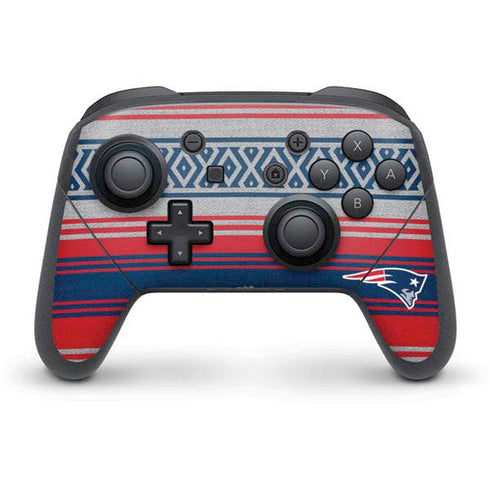NFL New England Patriots Trailblazer Nintendo Switch Pro Controller Skin