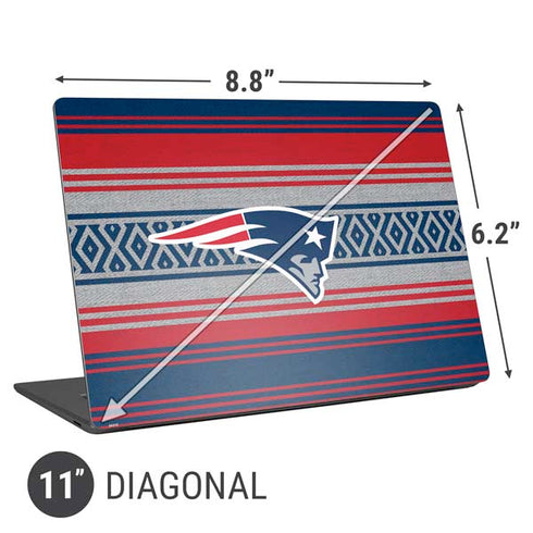 NFL New England Patriots Trailblazer Universal Laptop 11in (8.8 x 6.2in) Skin