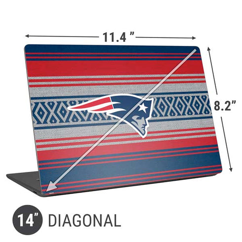 NFL New England Patriots Trailblazer Universal Laptop 14in (11.4 x 8.2in) Skin