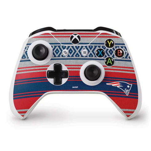 NFL New England Patriots Trailblazer Xbox One S Controller Skin