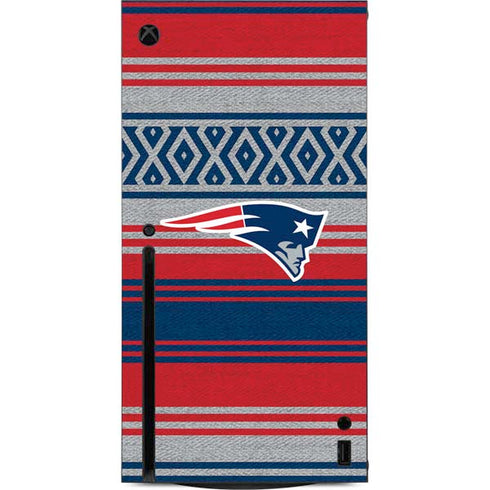 NFL New England Patriots Trailblazer Xbox Series X Console Skin