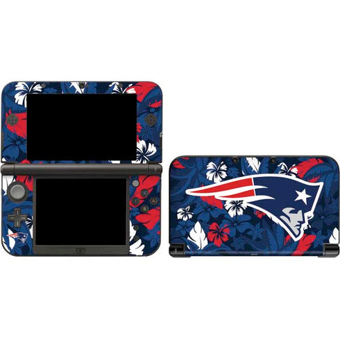 NFL New England Patriots Tropical Print 3DS XL 2015 Skin