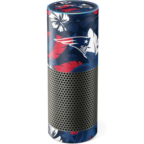 NFL New England Patriots Tropical Print Amazon Echo Skin