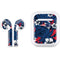NFL New England Patriots Tropical Print Apple AirPods Skin
