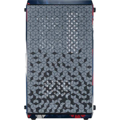 NFL New England Patriots Tropical Print Cooler Master MasterBox Q300L Mini Tower Skin