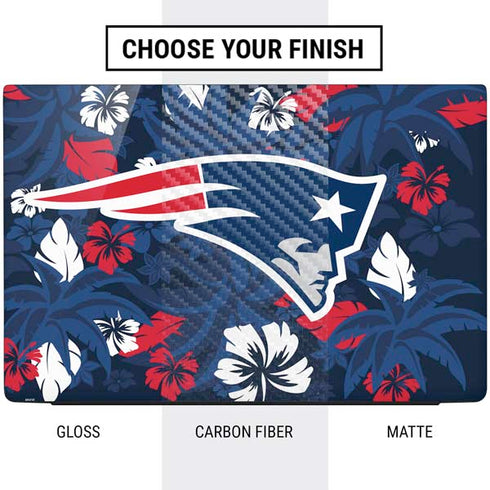 NFL New England Patriots Tropical Print Dell Vostro Skin