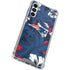 NFL New England Patriots Tropical Print Galaxy A15 5G Clear Case