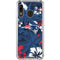 NFL New England Patriots Tropical Print Galaxy A30 Clear Case