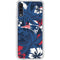 NFL New England Patriots Tropical Print Galaxy A50 Clear Case