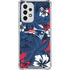 NFL New England Patriots Tropical Print Galaxy A53 5G Clear Case