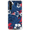 NFL New England Patriots Tropical Print Galaxy A54 5G Clear Case