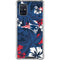 NFL New England Patriots Tropical Print Galaxy A71 5G Clear Case