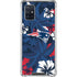 NFL New England Patriots Tropical Print Galaxy A71 5G Clear Case
