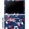 NFL New England Patriots Tropical Print Galaxy Book 12in Skin