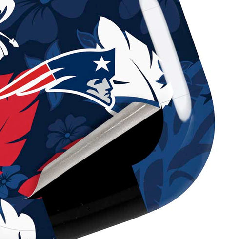 NFL New England Patriots Tropical Print Galaxy Buds Pro Skin