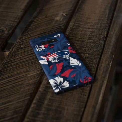 NFL New England Patriots Tropical Print Galaxy Note 9 Skin