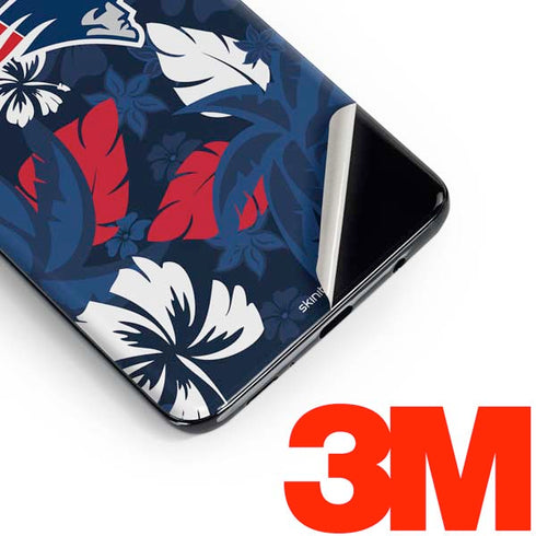 NFL New England Patriots Tropical Print Galaxy S10e Skin