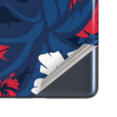 NFL New England Patriots Tropical Print Galaxy S20 Fan Edition Skin