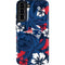 NFL New England Patriots Tropical Print Galaxy S22 Plus Pro Case