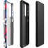 NFL New England Patriots Tropical Print Galaxy S22 Plus Pro Case