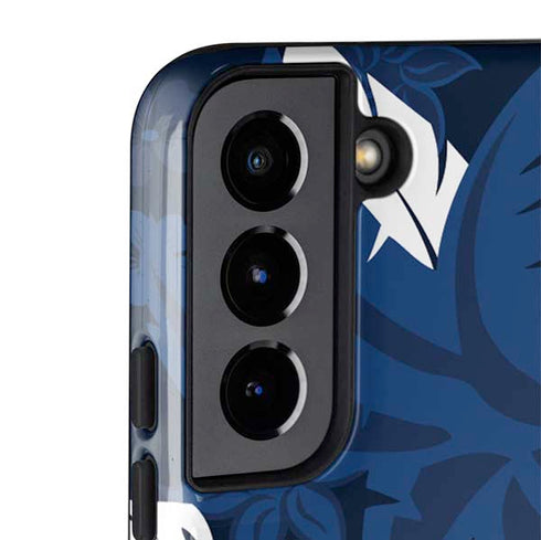NFL New England Patriots Tropical Print Galaxy S22 Pro Case