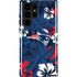 NFL New England Patriots Tropical Print Galaxy S22 Ultra Pro Case