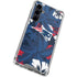 NFL New England Patriots Tropical Print Galaxy S23 FE Clear Case
