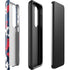 NFL New England Patriots Tropical Print Galaxy S23 Plus Pro Case