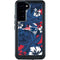NFL New England Patriots Tropical Print Galaxy S23 Plus Waterproof Case