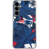 NFL New England Patriots Tropical Print Galaxy S24 Plus Clear Case
