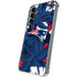 NFL New England Patriots Tropical Print Galaxy S24 Plus Clear Case