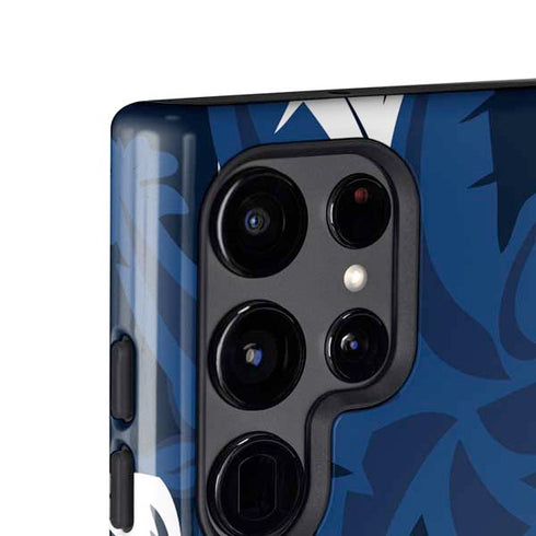 NFL New England Patriots Tropical Print Galaxy S24 Ultra Impact Case