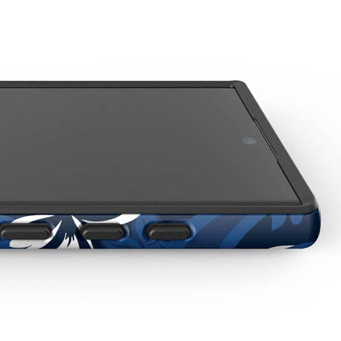 NFL New England Patriots Tropical Print Galaxy S24 Ultra Impact Case