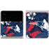 NFL New England Patriots Tropical Print Galaxy Z Flip3 5G Skin