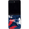 NFL New England Patriots Tropical Print Galaxy Z Flip5 5G Skin