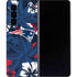 NFL New England Patriots Tropical Print Galaxy Z Fold4 5G Skin
