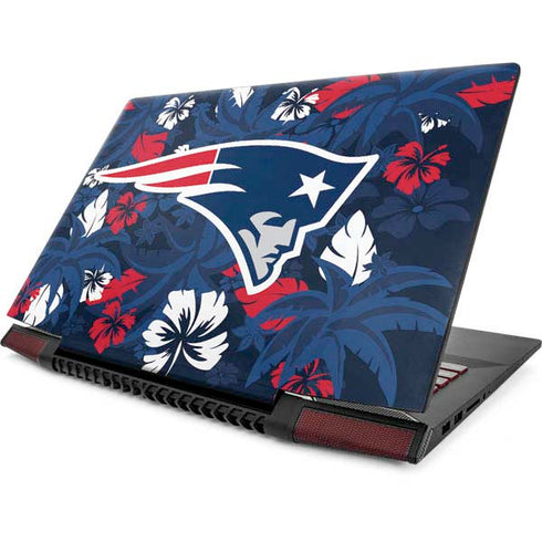 NFL New England Patriots Tropical Print Lenovo IdeaPad Skin