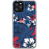 NFL New England Patriots Tropical Print iPhone 11 Pro Clear Case