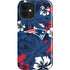 NFL New England Patriots Tropical Print iPhone 12 Impact Case