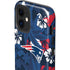 NFL New England Patriots Tropical Print iPhone 12 Impact Case
